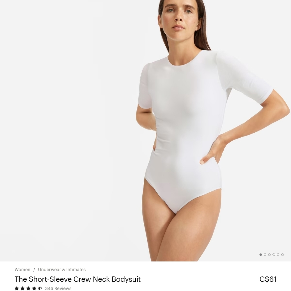 BNWT Short Sleeve Crew Bodysuit